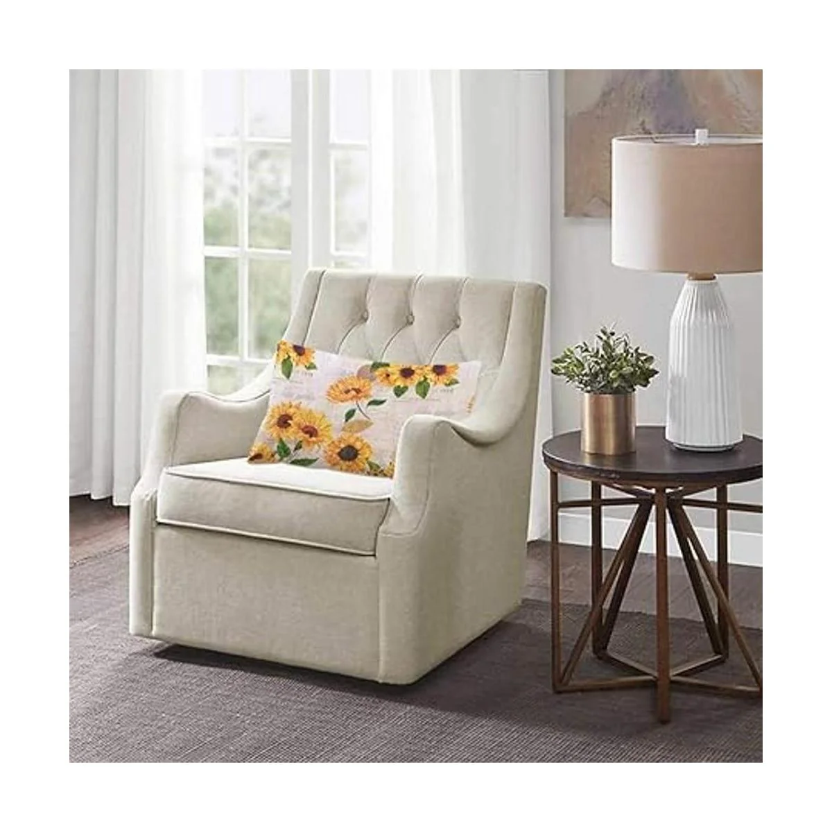 EKOBLA Funda de almohada con versículo bíblico la