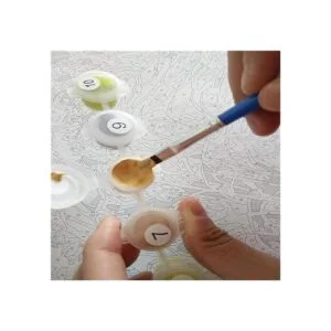 Nivvey DIY Kit de pintura por números para adultos_5