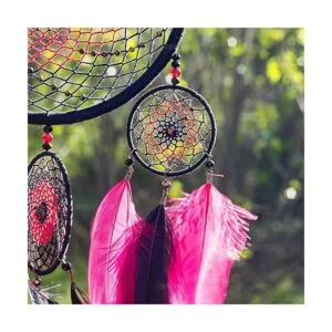 AUEAR Aros de metal para atrapasueños de 3 pulgadas