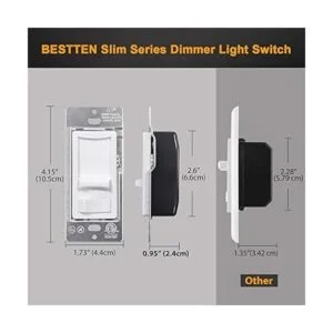 BESTTEN Interruptor de atenuación ultra delgado de un_3