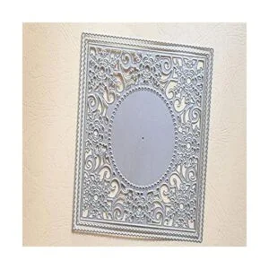 Nuevo marco de copo de nieve de corte de metal troquelado