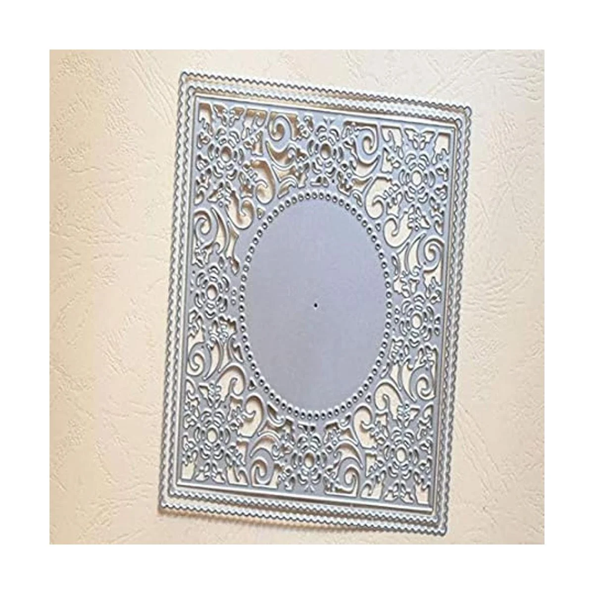 Nuevo marco de copo de nieve de corte de metal troquelado