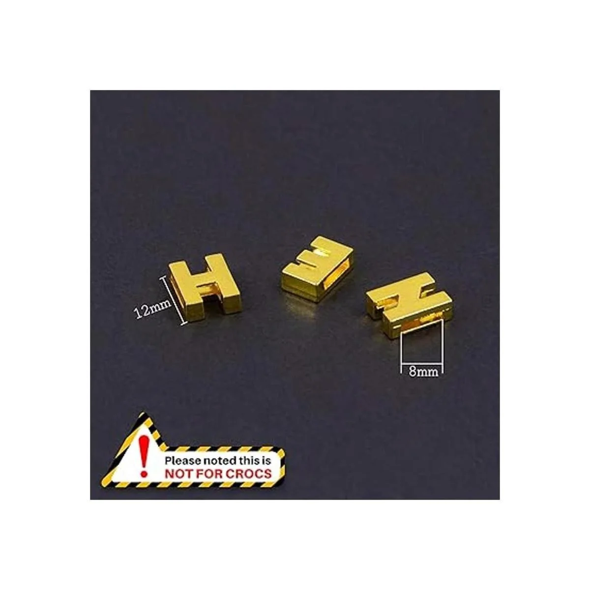 AUEAR Dijes de cristal con diamantes de imitación de