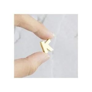 AUEAR Dijes de cristal con diamantes de imitación de