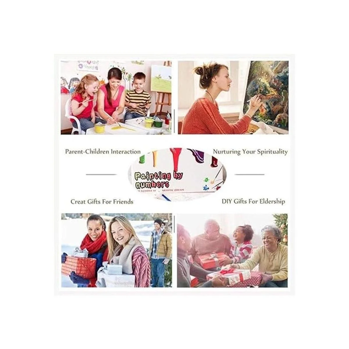 Nivvey DIY Kit de pintura por números para adultos_3