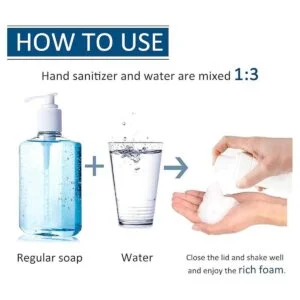 Botella con bomba de espuma de 8.5 onzas 8.5 fl oz_4