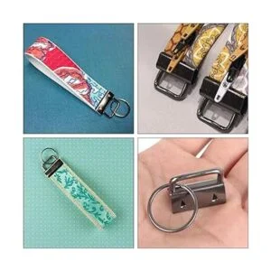 100 juegos de llaves de 1 pulgada con llaveros llavero de