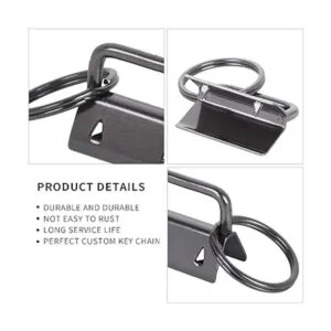 100 juegos de llaves de 1 pulgada con llaveros llavero de