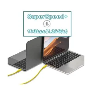 Easonunion Cable USB C a USB C 3.1 Gen 2 con 100 W PD