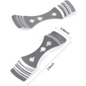 DINGPAI 20 soportes para mecha de vela 180 calcomanías