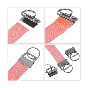 100 juegos de llaves de 1 pulgada con llaveros llavero de