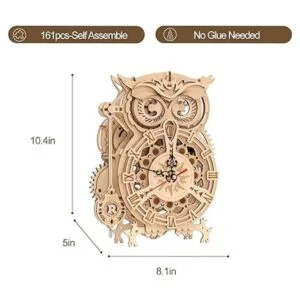 ROKR Rompecabezas de madera 3D para adultos kit de modelo_5