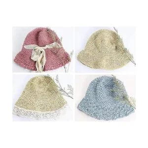 NICEEC Hilo de papel kraft de 3 madejas hilo de rafia_4