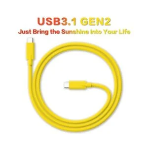 Easonunion Cable USB C a USB C 3.1 Gen 2 con 100 W PD
