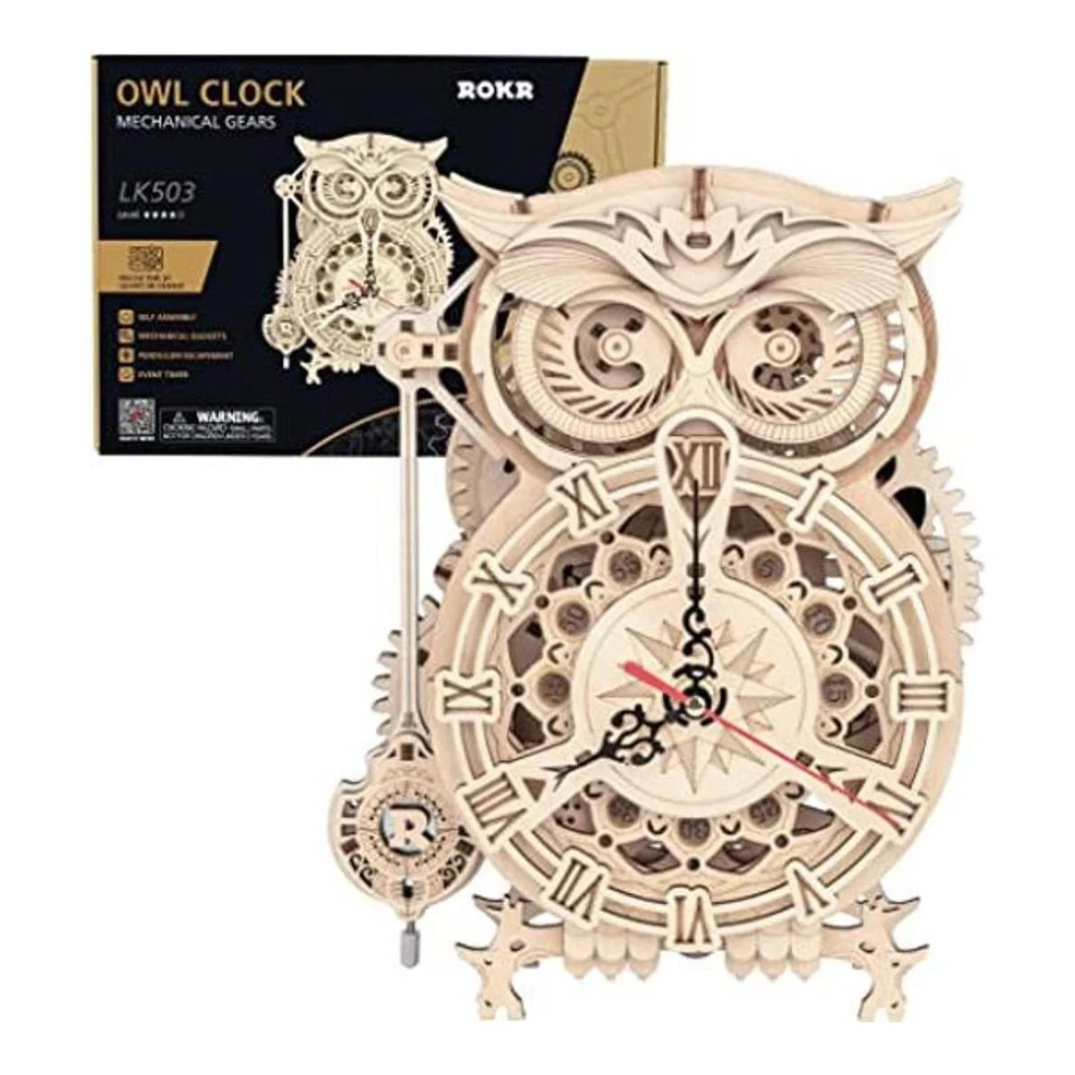 ROKR Rompecabezas de madera 3D para adultos kit de modelo_1