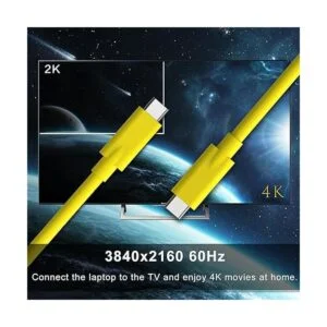 Easonunion Cable USB C a USB C 3.1 Gen 2 con 100 W PD