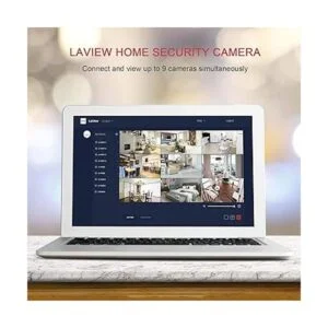 LaView Cámaras de seguridad de 4 piezas cámara de_2