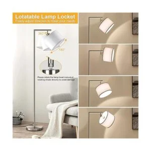 Lámpara de pie LED lámpara de pie moderna de montaje_3