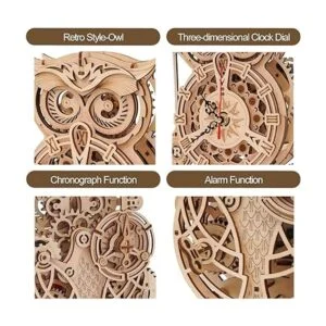 ROKR Rompecabezas de madera 3D para adultos kit de modelo_3