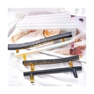 Juego de 2 moldes de silicona grandes con asas juego de