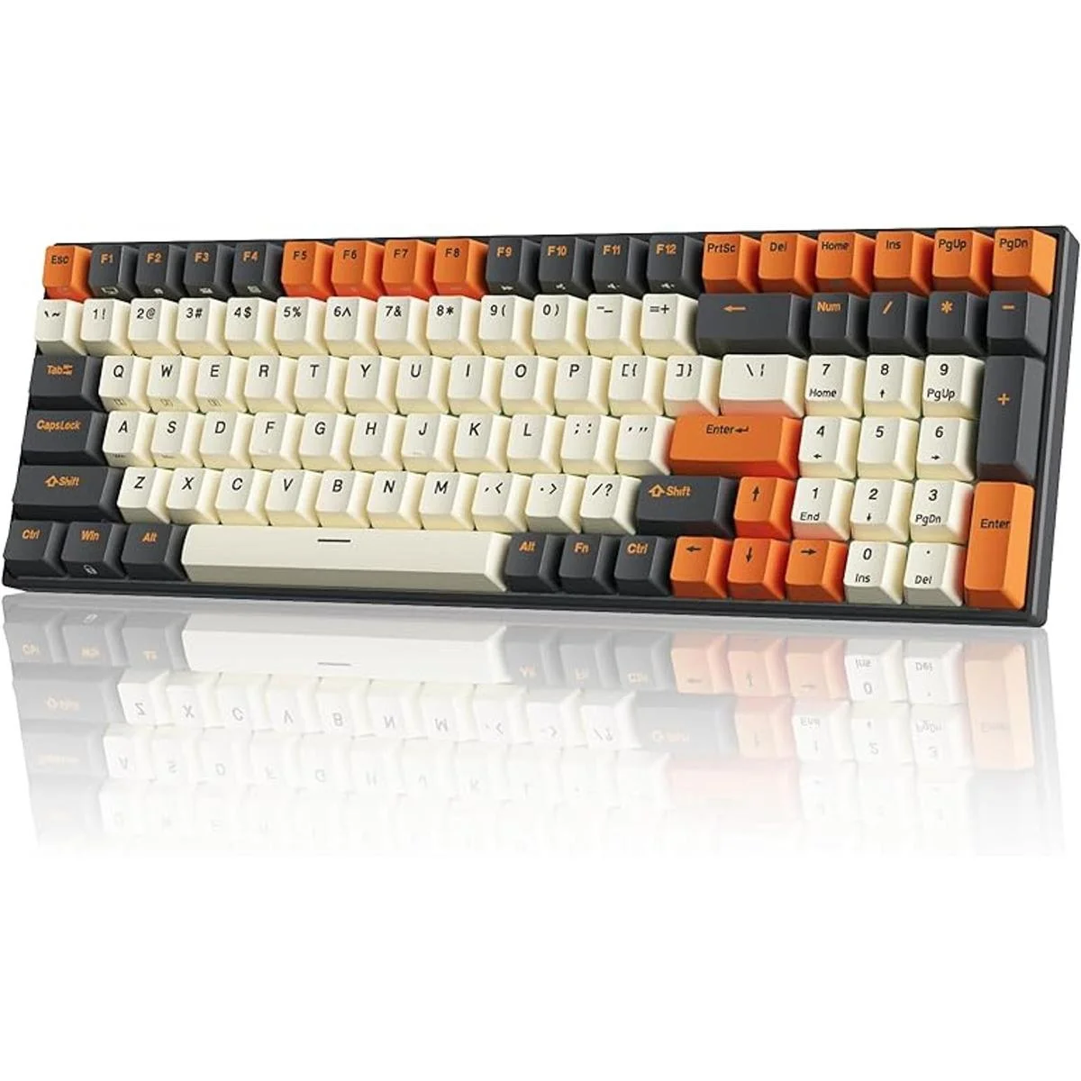 RK ROYAL KLUDGE Teclado mecánico inalámbrico RK100_1