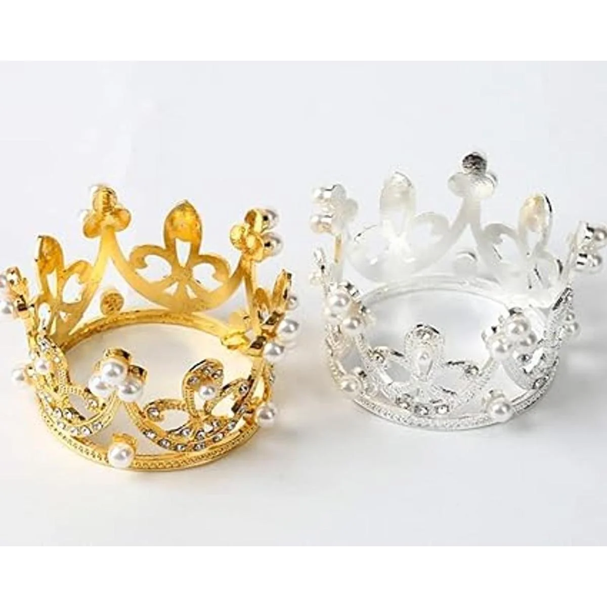 2 unidades de decoración para tartas con corona de_5