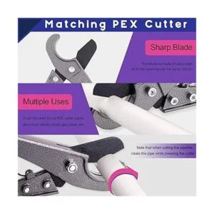 Swpeet Juego de herramientas de extracción de anillo PEX