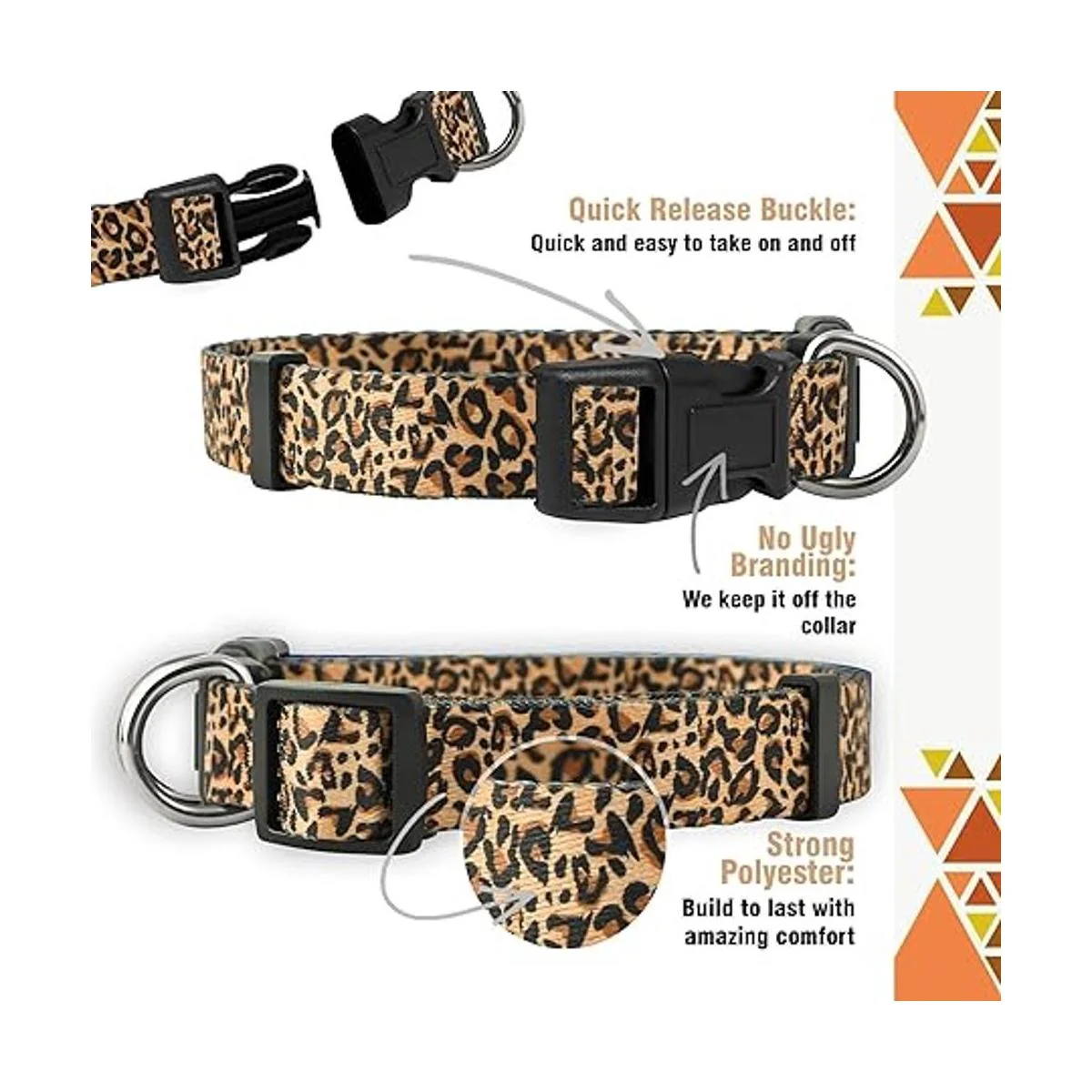 Native Pup Collares de perro con estampado de animales_4