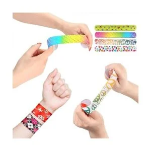 Paquete de 100 pulseras de palmadas Bandas de palmadas_3