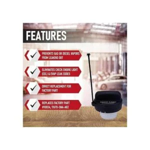 Tapa de repuesto para depósito de combustible compatible_2