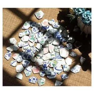 Lanyani Azulejos de porcelana de cerámica rotos para_4