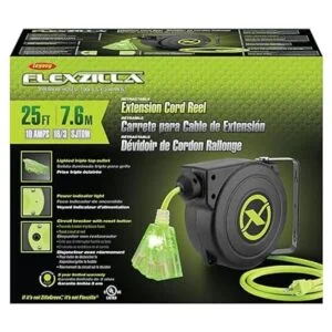 Flexzilla Extensión retráctil 163 AWG 25 carrete de_2