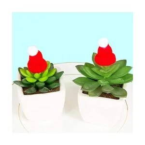 48 mini sombreros de punto de Navidad mini sombreros de