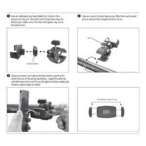 Arkon Mobile Grip 5 Soporte para iPhone 11 XS XR X_3