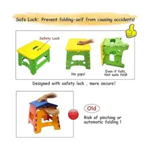 SUMBABO Taburete para niños y niños pequeños con bloqueo