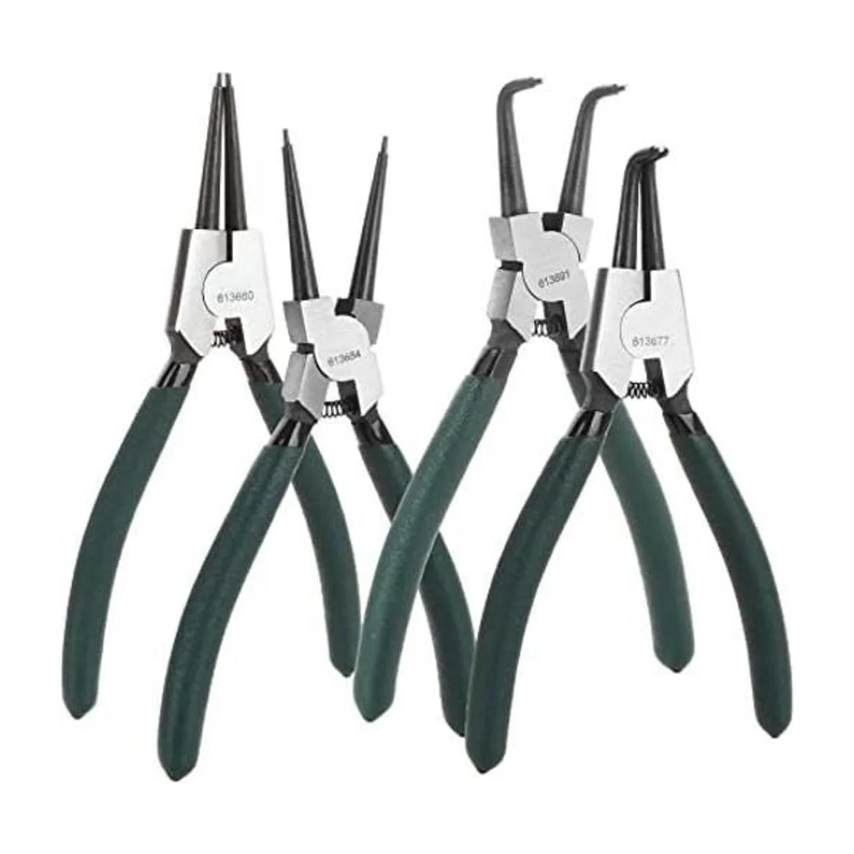 Paquete de 4 alicates de anillo a presión de 7 pulgadas