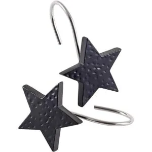 CHICTIE Star Ganchos para cortina de ducha ganchos