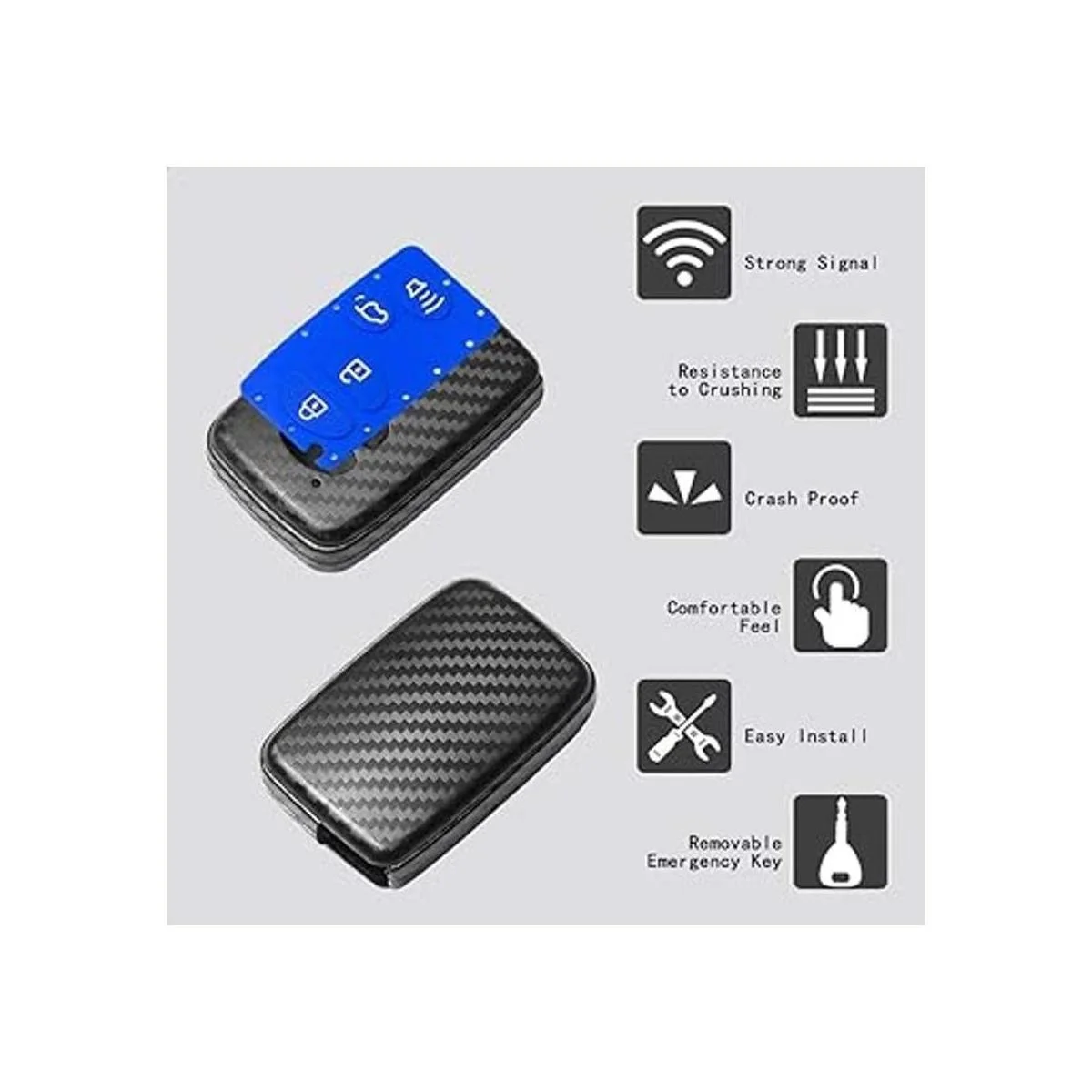 TANGSEN Funda para llavero inteligente compatible con_3