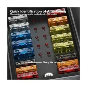 Juego surtido de fusibles de coche de 282 piezas fusibles_4