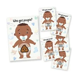 Juegos de baby shower 66 tarjetas de rifa Party Hearty_1