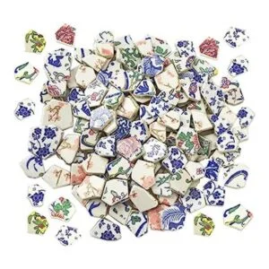 Lanyani Azulejos de porcelana de cerámica rotos para_1