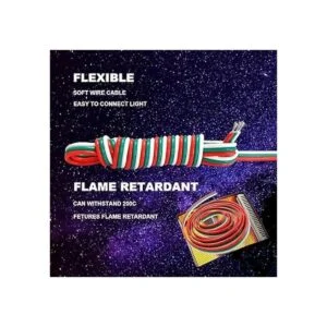 CARLITS 22AWG 65.6ft 3 conductor cable de extensión línea_3