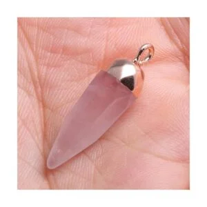 Colgante de piedra natural 5 piezas de larga gota de