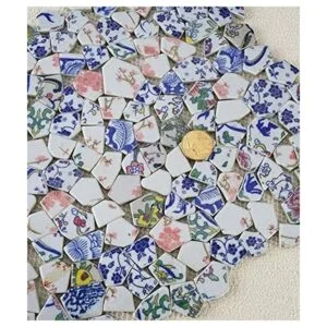 Lanyani Azulejos de porcelana de cerámica rotos para_3