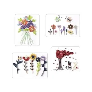 Juego de tiras de papel de 35 colores de 4200 tiras de