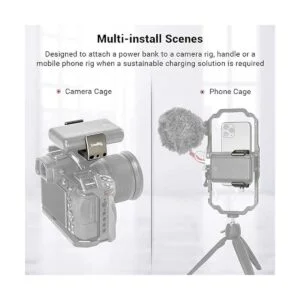 SmallRig Soporte universal para banco de energía soporte_2