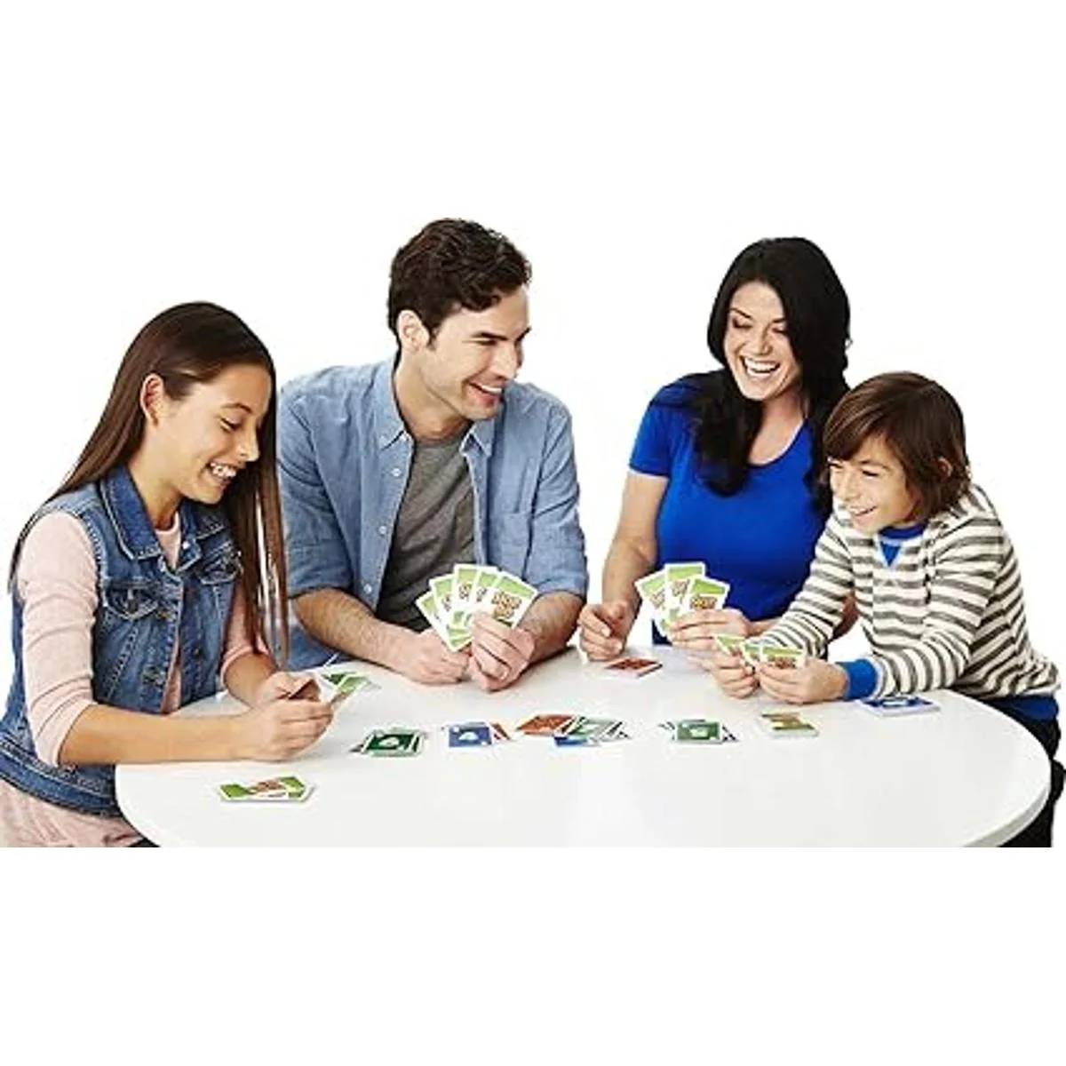 Juego de cartas Skip Bo en lata decorativa con 162 cartas_2