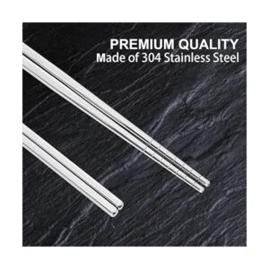 Palillos de acero inoxidable 304 reutilizables de varios_6