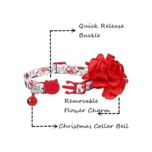 Collar de Navidad para gatos BoomBone con diseño de_2