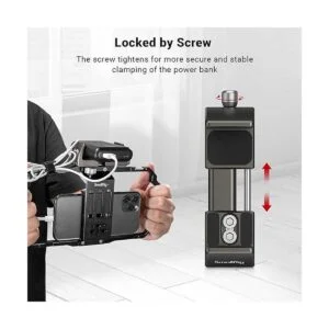 SmallRig Soporte universal para banco de energía soporte_5